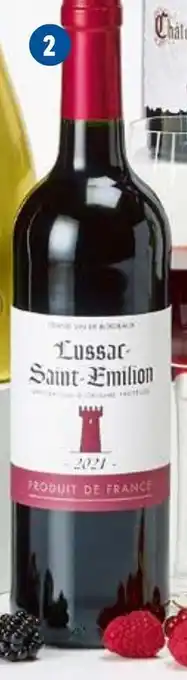 Lidl Lussac Saint-Emilion AOP Merlot 75CL nr. 27282 aanbieding