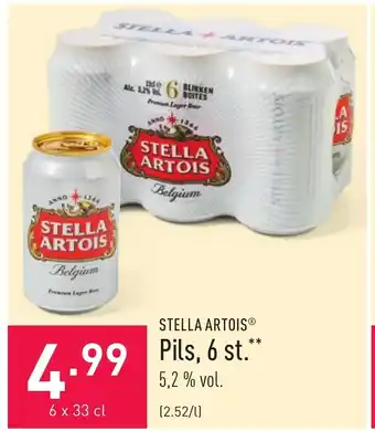 Stella artios 6 x33 cl