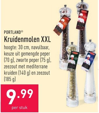 ALDI Kruidenmolen xxl aanbieding