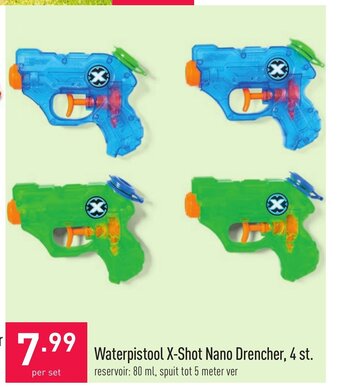 Waterpistool x-shot nano drencher