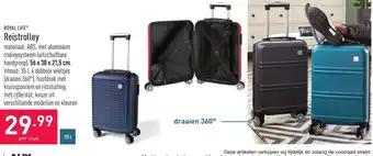 ALDI Reistrolley 56 x38x21,5 cm aanbieding