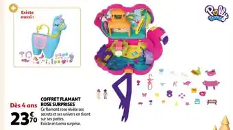 Auchan Coffret flamant rose surprises aanbieding