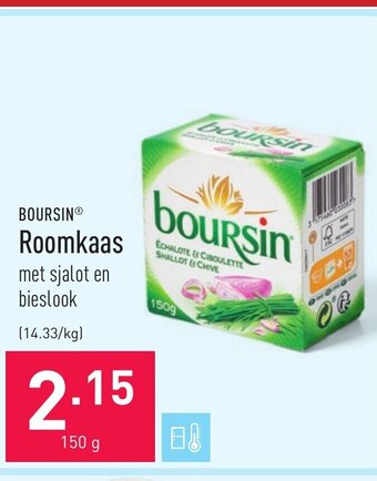 ALDI Boursin roomkaas 150 g aanbieding