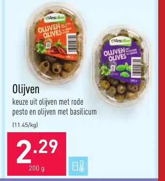 ALDI Olijven 200 g aanbieding