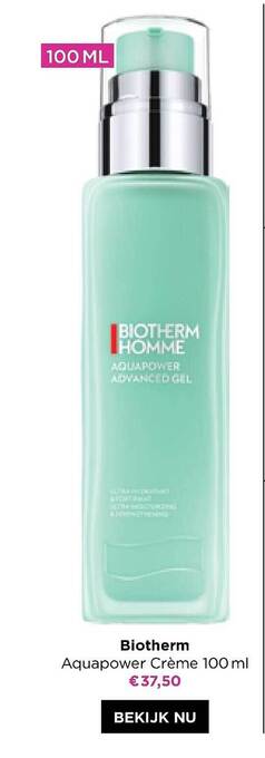 ICI PARIS XL Biotherm aquapower crème 100ml aanbieding