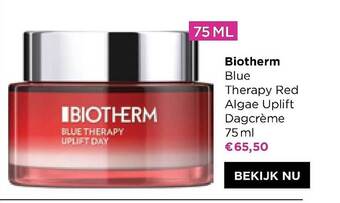 ICI PARIS XL Biotherm blue therapy red algae uplift dagcrème aanbieding