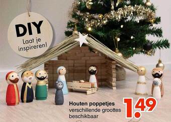 Houten poppetjes
