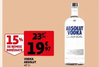 Absolut vodka 1L