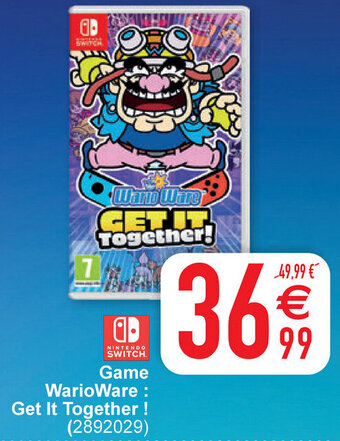 Cora Game WarioWare: Get It Together! aanbieding