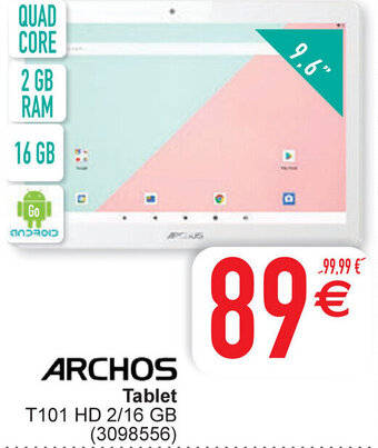 Cora Archos Tablet T101 HD 2/16 GB aanbieding