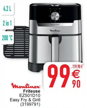 Cora Moulinex Friteuse EZ501D10 aanbieding
