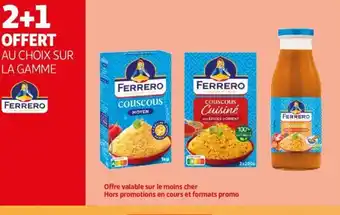 Auchan Ferrero couscous moyen aanbieding