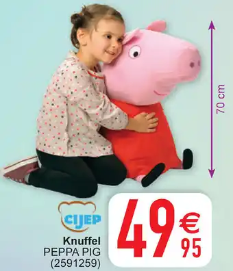 Cora Knuffel Peppa Pig aanbieding