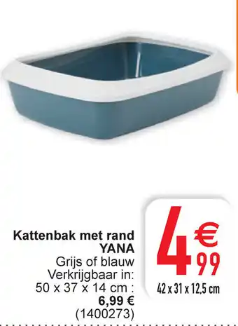Yana Kattenbak met rand