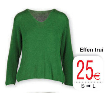 Cora Effen trui aanbieding