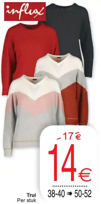 Cora Influx Trui aanbieding