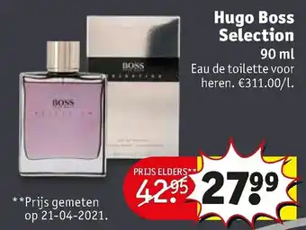 Kruidvat Hugo Boss Selection 90ml aanbieding