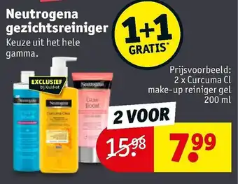 Kruidvat Neutrogena gezichtsreiniger aanbieding