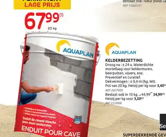 Brico Aquaplan kelderbezetting 20 kg aanbieding