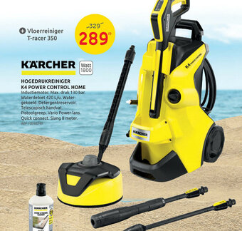 Brico Karcher hogedrukreiniger k4 power control home aanbieding