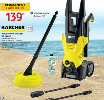 Brico Karcher hogedrukreiniger k3 home aanbieding