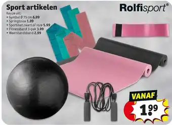 Kruidvat Sport artikelen aanbieding