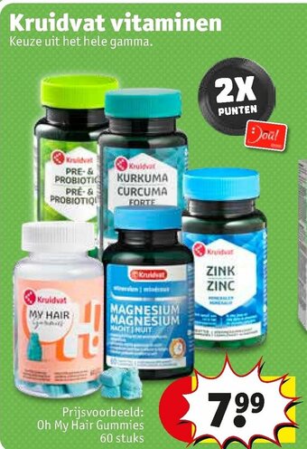 Kruidvat Kruidvat vitaminen aanbieding