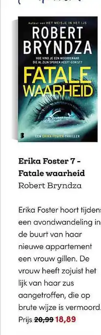 Erika foster 7 - fatale waarheid - robert bryndza
