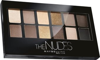 Bol.com Maybelline the nudes palette - 12 nude - bruin tinten - oogschaduw palet aanbieding