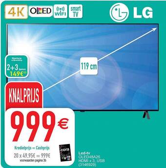 Cora Lg ledtv aanbieding
