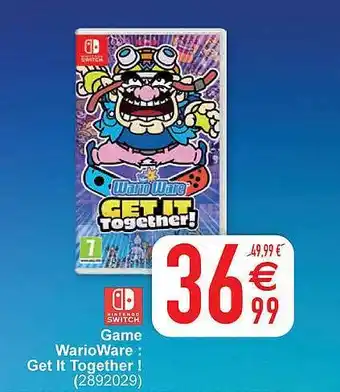 Game warioware: get it together