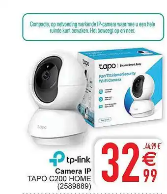 Cora Tplink camera ip tapo c200 home aanbieding
