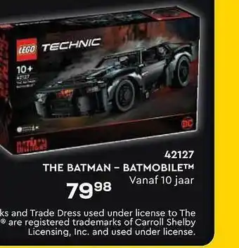 42127 the batman - batmobile
