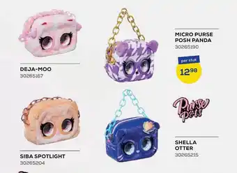 Supra Bazar Deja-moo, siba spotlight, shella otter micro purse posh panda shella otter aanbieding