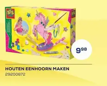 Supra Bazar Houten eenhoorn maken aanbieding