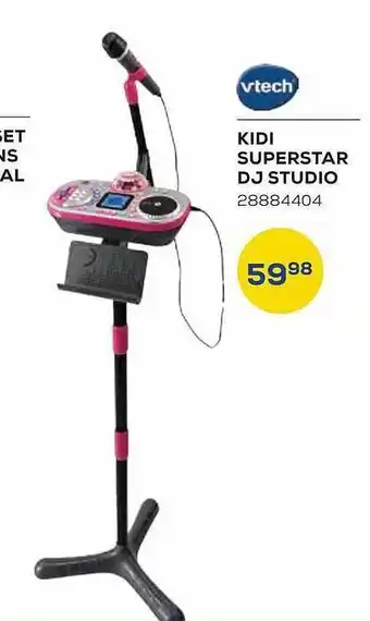 Supra Bazar Vtech kidi superstar dj studio aanbieding