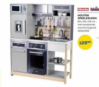 Supra Bazar Miele houten speelkeuken aanbieding
