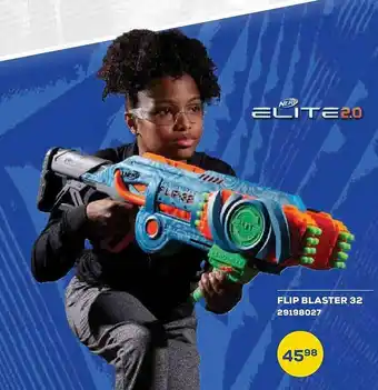 Supra Bazar Nerf elite 2.0 flip blaster 32 aanbieding