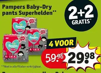 Pampers Baby-Dry pants Superhelden