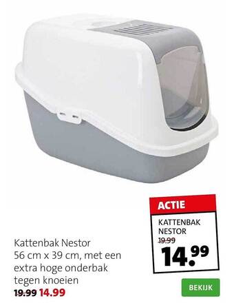 Intratuin Kattenbak nestor aanbieding