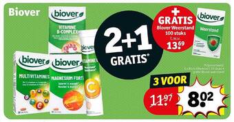Kruidvat Biover aanbieding