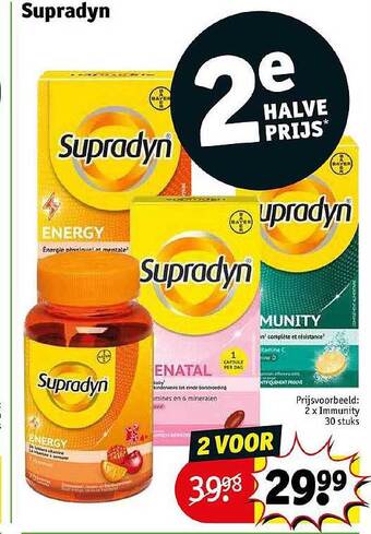Kruidvat Supradyn aanbieding