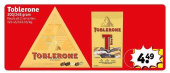 Kruidvat Toblerone aanbieding