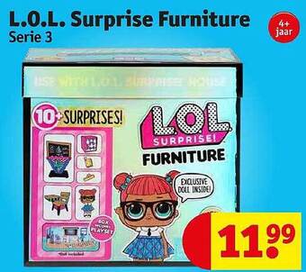 Kruidvat Lol surprise furniture aanbieding