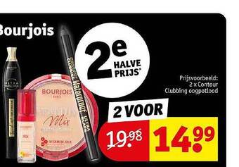 Kruidvat Bourjois aanbieding