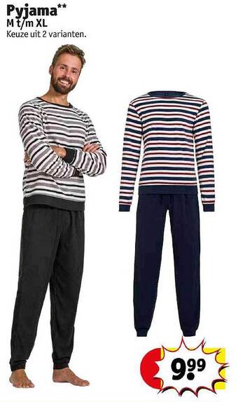 Kruidvat Pyjama aanbieding