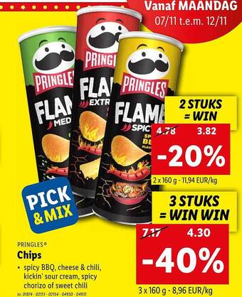 Pringles chips