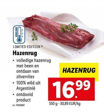 Limited edition hazenrug