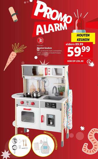 Lidl Playtive houten keuken aanbieding