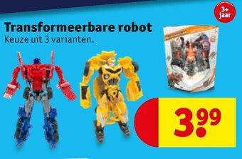 Transformeerbare robot